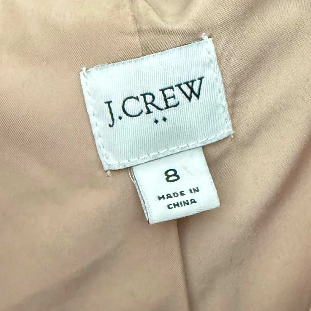 J.Crew Wool Zippered Classic Coat with Standup Collar - Picture 5 of 7